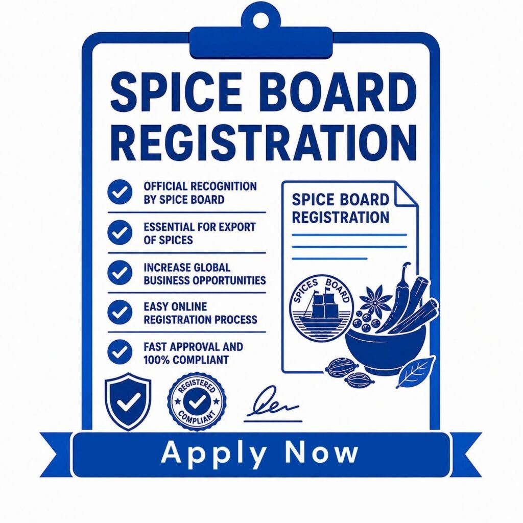 Spice Board Registration