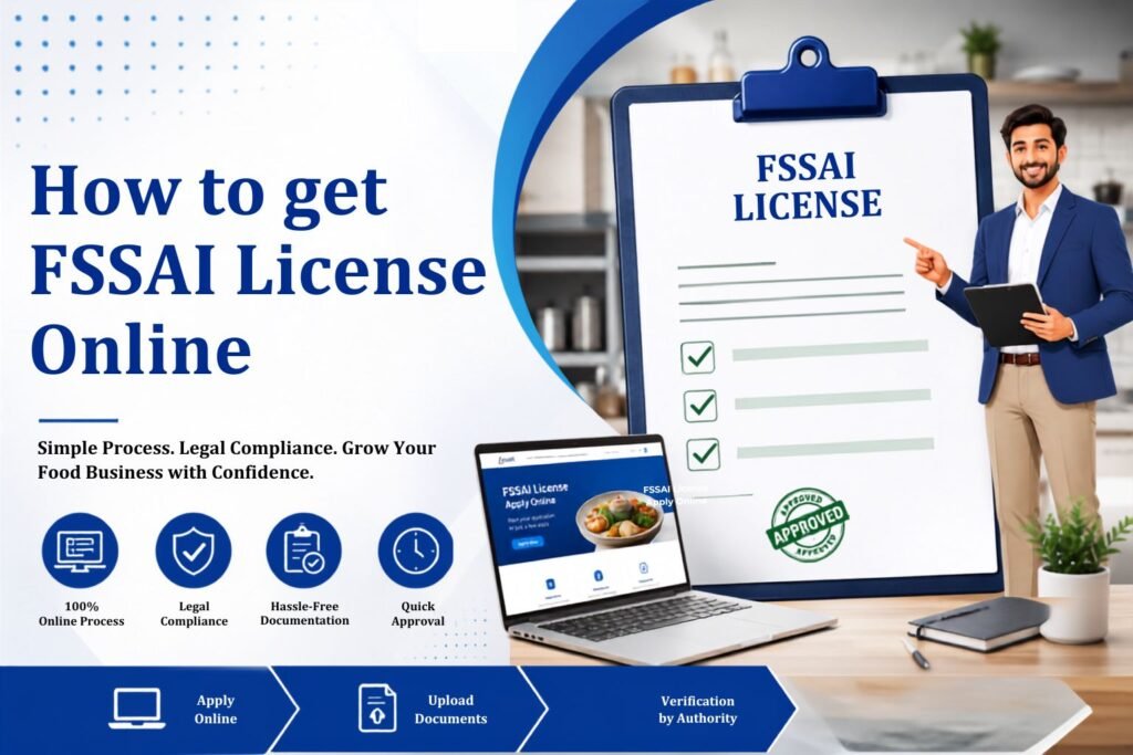 How to get FSSAI License Online