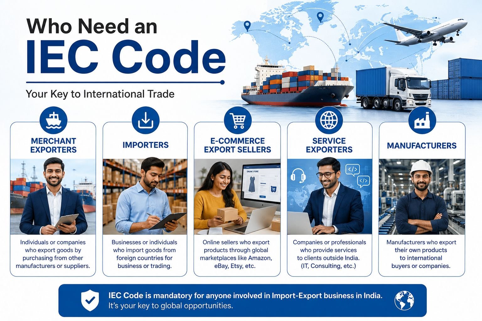 Who need IEC Code