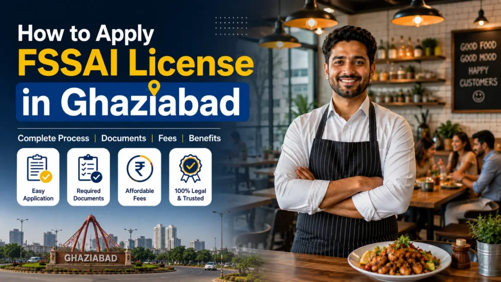 How to apply FSSAI License in Ghaziabad