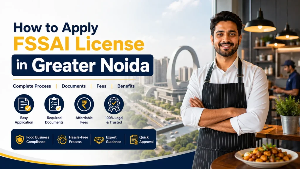 How to apply FSSAI License in Greator Noida