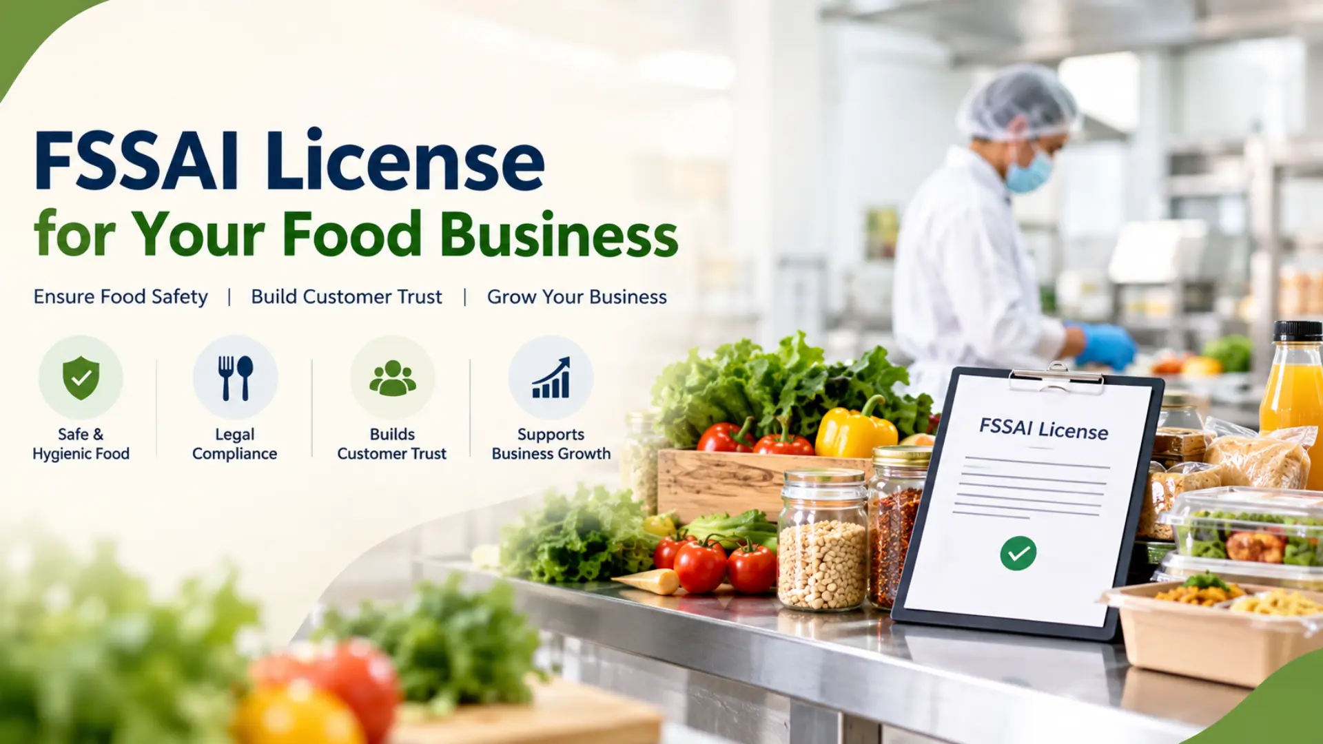 FSSAI License for food business