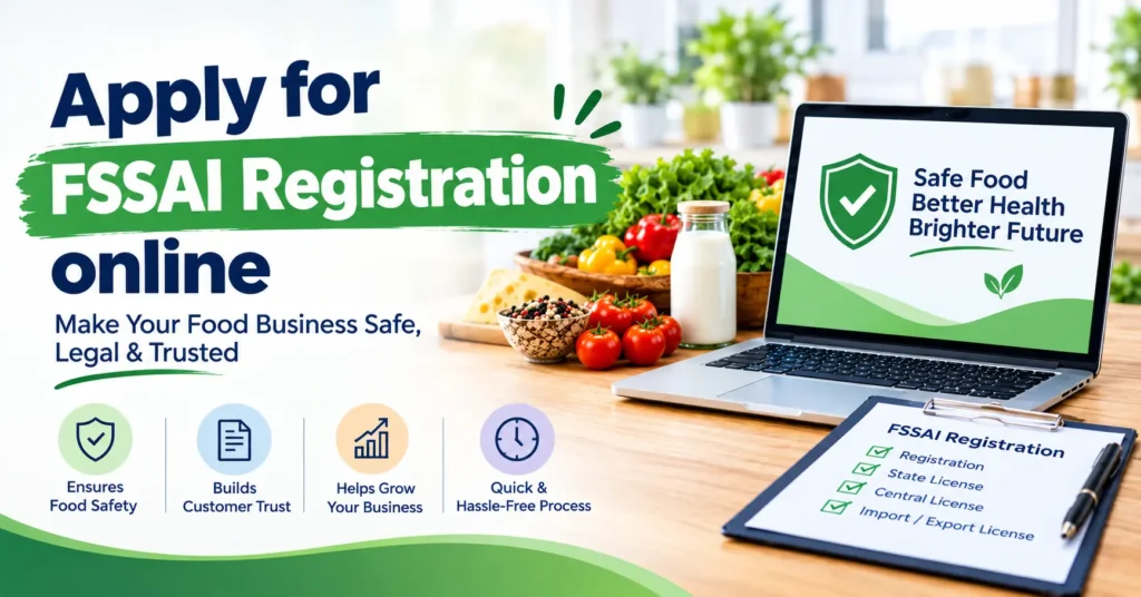 Apply for FSSAI Registration online