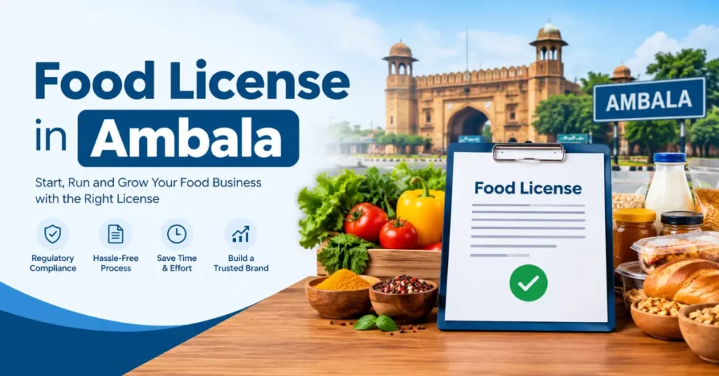 Food license in Ambala