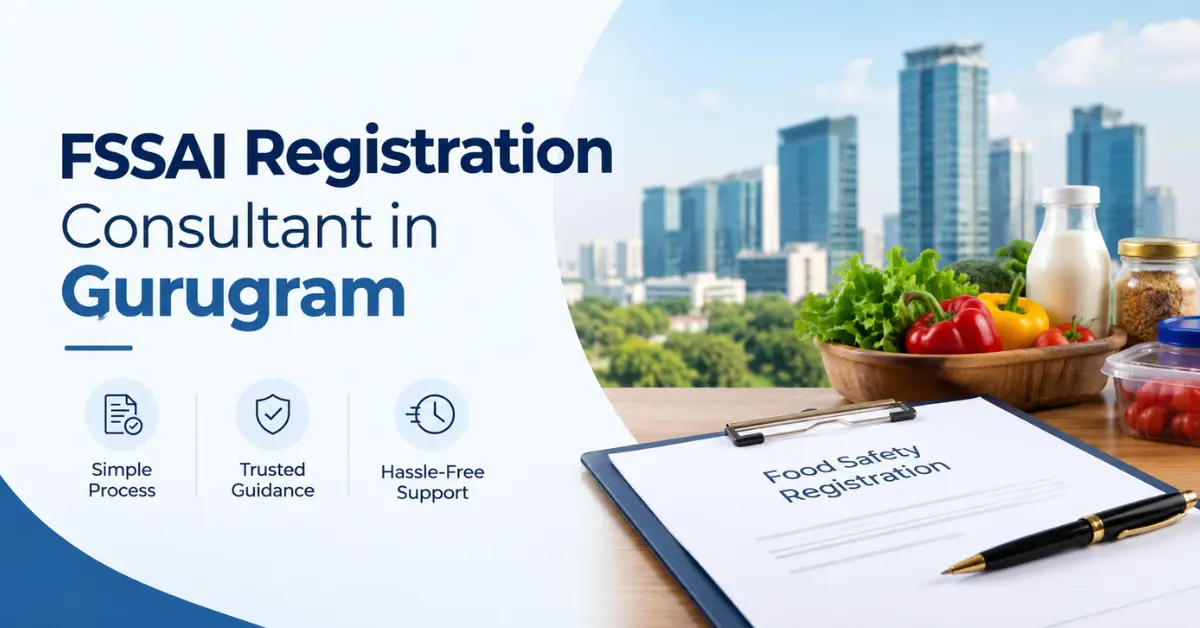 FSSAI License Consultant in Gurugram