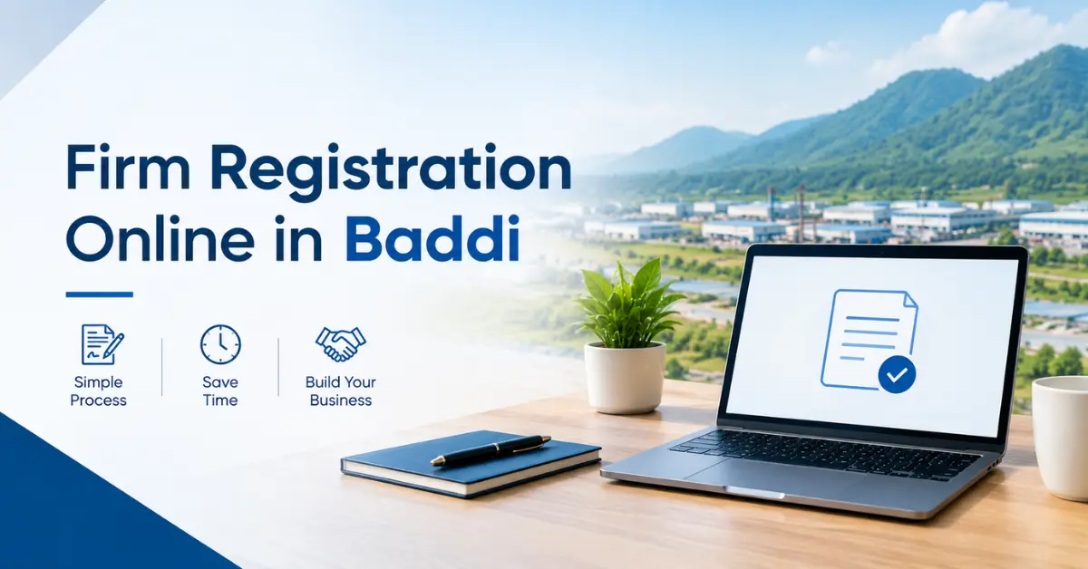 Firm Registration Online in Baddi
