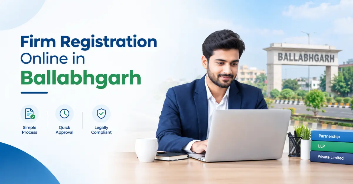 Firm Registration Online in Ballabhgarh
