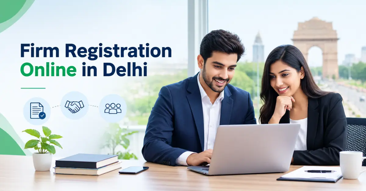 Firm Registration Online in Delhi