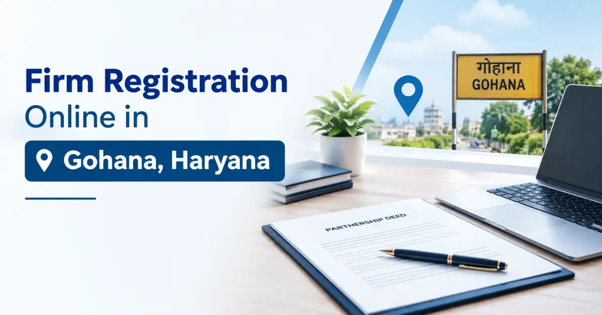 Firm Registration Online in Gohana, Haryana