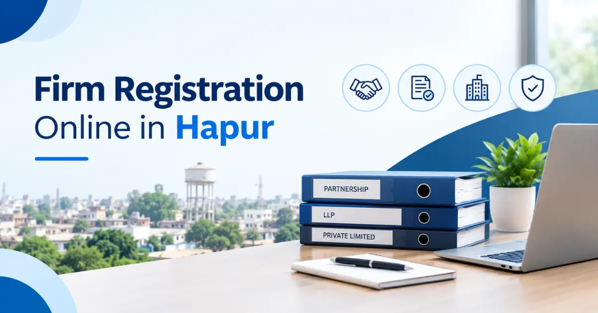 Firm Registration Online in Hapur