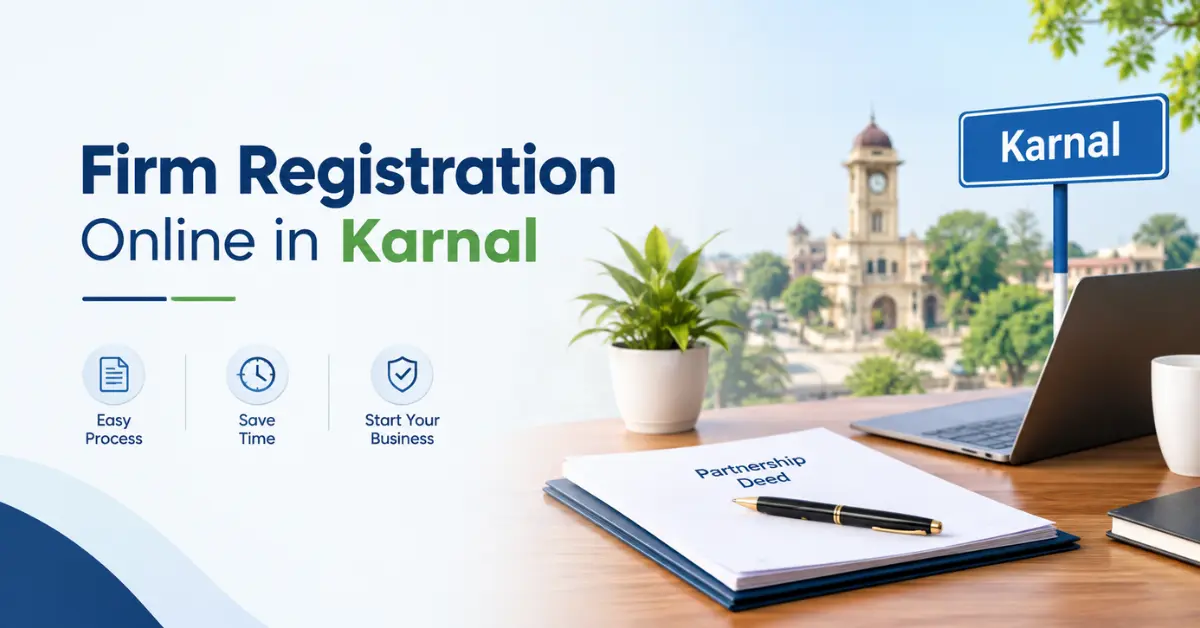 Firm Registration Online in Karnal