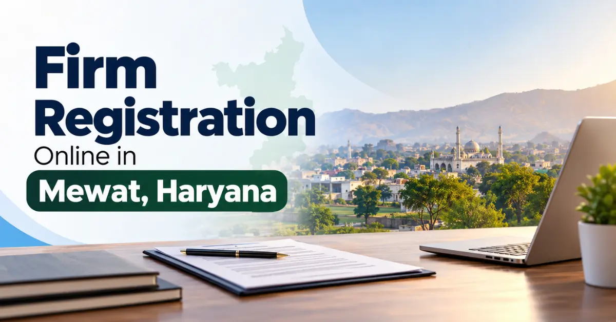 Firm Registration Online in Mewat, Haryana