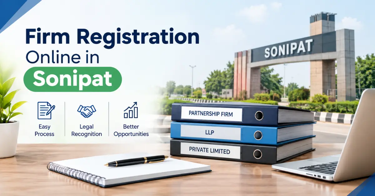 Firm Registration Online in Sonipat