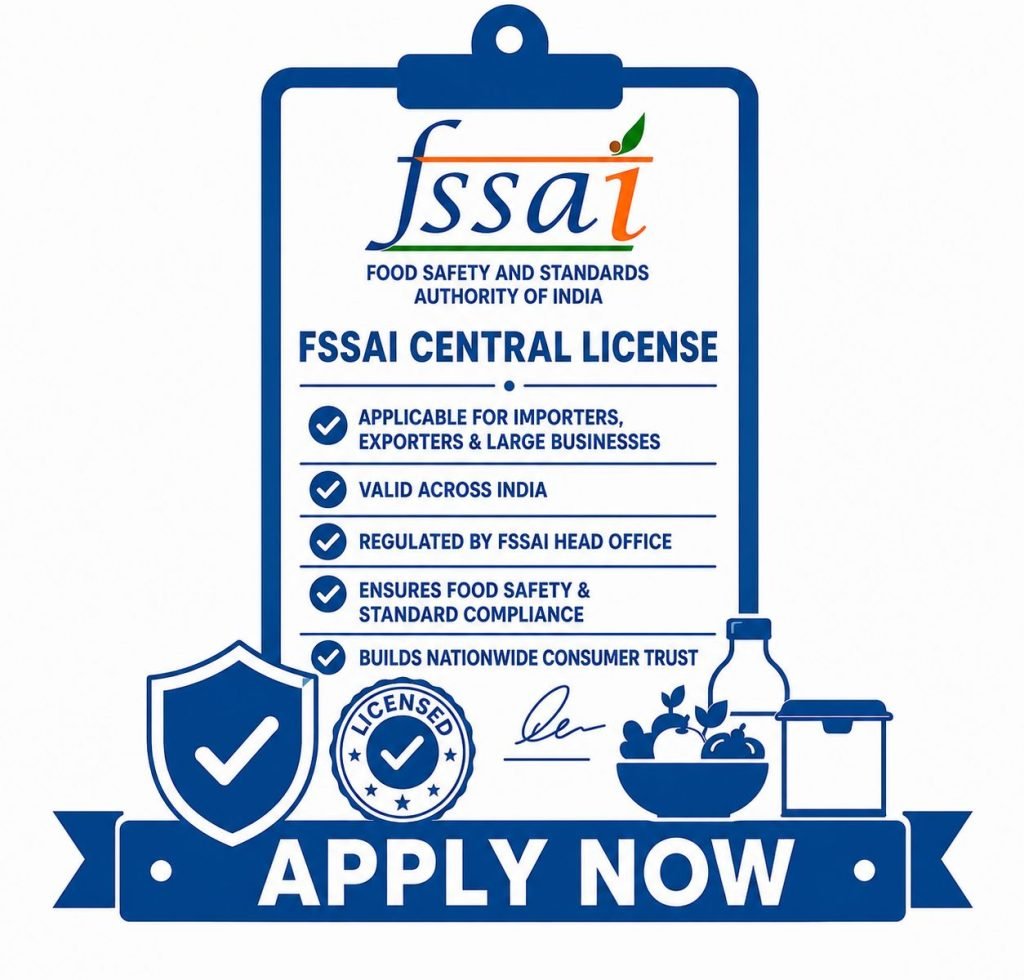 FSSAI Central License