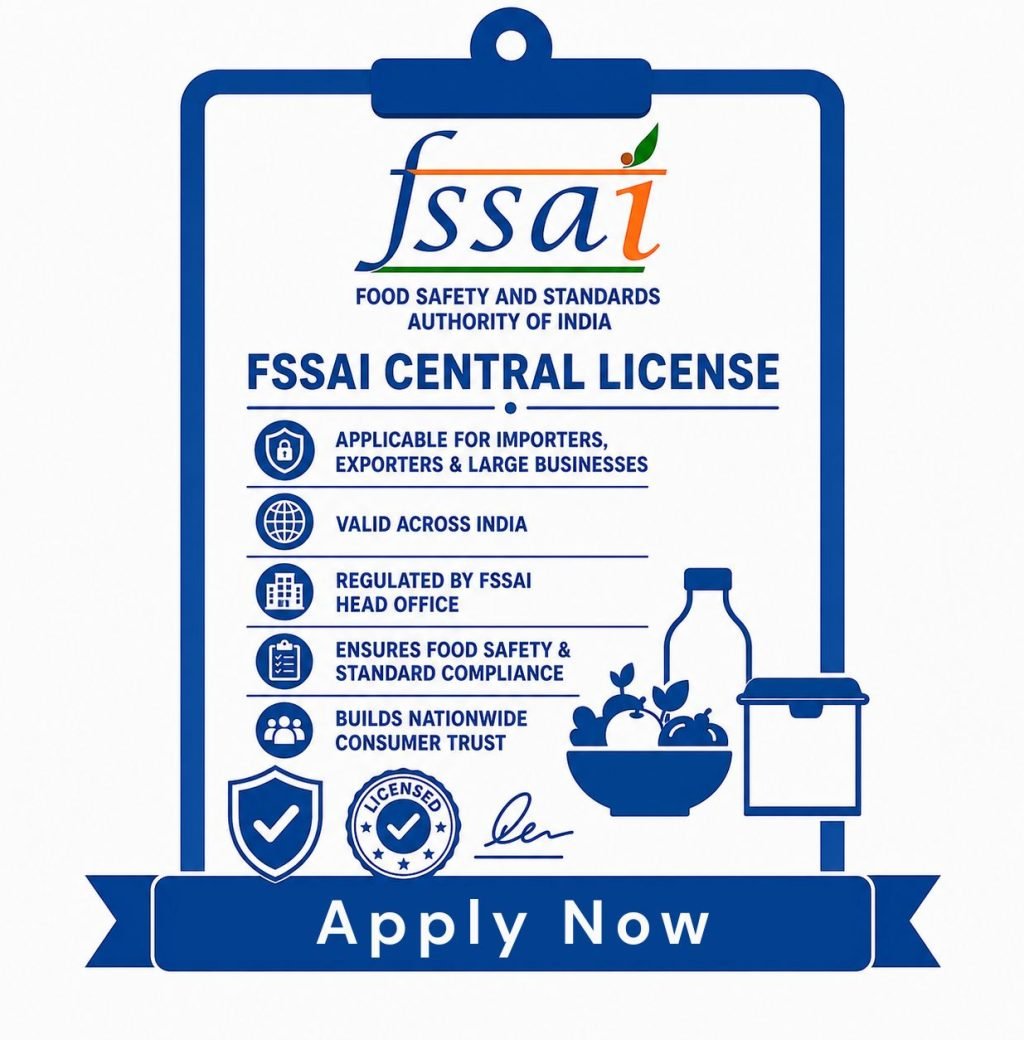 FSSAI Central License