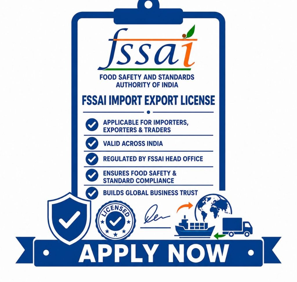 FSSAI IMPORT EXPORT License