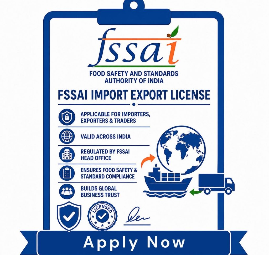 FSSAI IMPORT EXPORT License